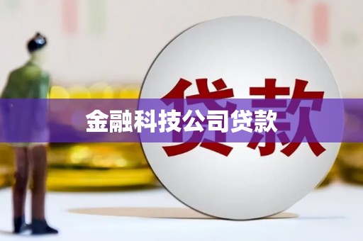 重庆金融科技公司贷款