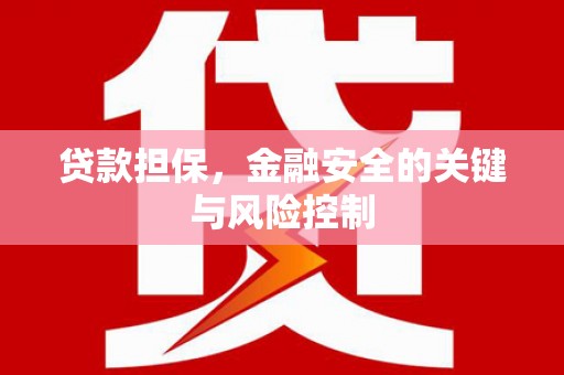 重庆贷款担保，金融安全的关键与风险控制