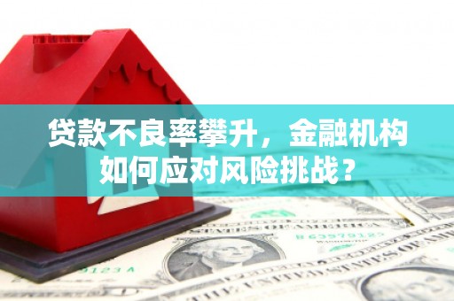 重庆贷款不良率攀升，金融机构如何应对风险挑战？